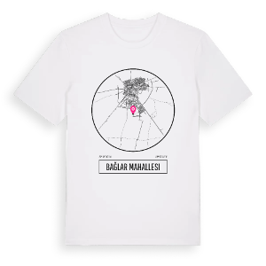Bağlar Mahallesi t-shirt – ekologisk bomull t-shirt från Pinshirt