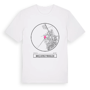 Bahçelievler Mahallesi t-shirt – ekologisk bomull t-shirt från Pinshirt
