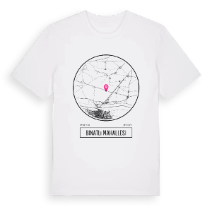 Binatlı Mahallesi t-shirt – ekologisk bomull t-shirt från Pinshirt