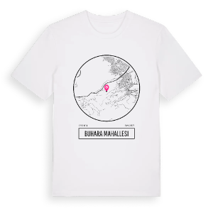 Buhara Mahallesi t-shirt – ekologisk bomull t-shirt från Pinshirt