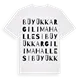 Büyük Kargılı Mahallesi ordlek t-shirt