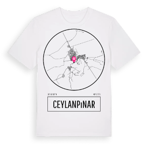 Ceylanpınar t-shirt – ekologisk bomull t-shirt från Pinshirt