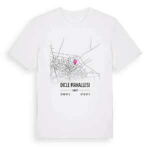 Dicle Mahallesi karta t-shirt – ekologisk bomull t-shirt från Pinshirt