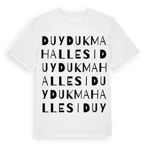 Duyduk Mahallesi ordlek t-shirt – ekologisk bomull t-shirt från Pinshirt