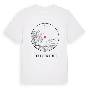 Esmer Çayı Mahallesi t-shirt – ekologisk bomull t-shirt från Pinshirt