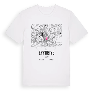 Eyyübiye karta t-shirt – ekologisk bomull t-shirt från Pinshirt