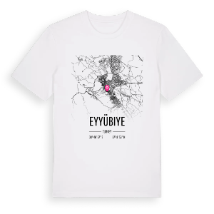 Eyyübiye karta t-shirt – ekologisk bomull t-shirt från Pinshirt
