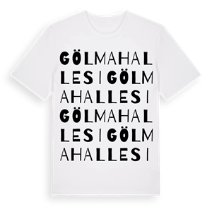 Göl Mahallesi ordlek t-shirt – ekologisk bomull t-shirt från Pinshirt
