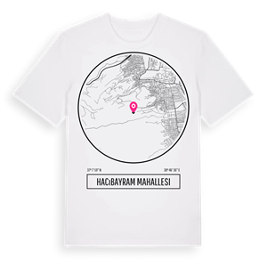 Hacıbayram Mahallesi t-shirt – ekologisk bomull t-shirt från Pinshirt