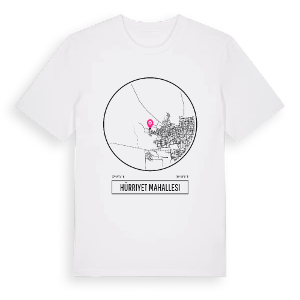 Hürriyet Mahallesi t-shirt – ekologisk bomull t-shirt från Pinshirt