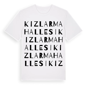 Kızlar Mahallesi ordlek t-shirt – ekologisk bomull t-shirt från Pinshirt