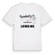 Någon i Köksüren Mahallesi älskar mig t-shirt