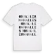 Onikiler Mahallesi ordlek t-shirt