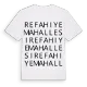 Refahiye Mahallesi ordlek t-shirt