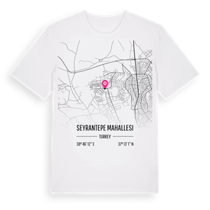 Seyrantepe Mahallesi karta t-shirt – ekologisk bomull t-shirt från Pinshirt