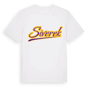 Siverek baseball t-shirt – ekologisk bomull t-shirt från Pinshirt