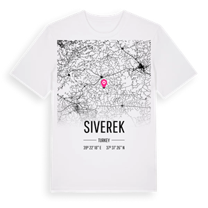 Siverek karta t-shirt – ekologisk bomull t-shirt från Pinshirt