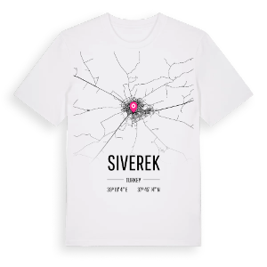 Siverek karta t-shirt – ekologisk bomull t-shirt från Pinshirt
