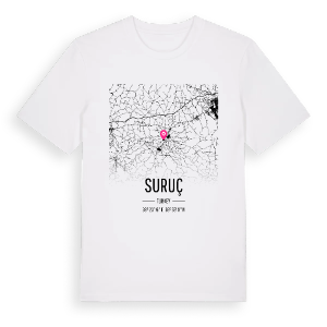 Suruç karta t-shirt – ekologisk bomull t-shirt från Pinshirt