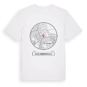Veysel Karani Mahallesi t-shirt – ekologisk bomull t-shirt från Pinshirt