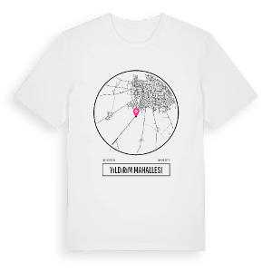 Yıldırım Mahallesi t-shirt – ekologisk bomull t-shirt från Pinshirt