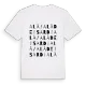 Alà/Alà dei Sardi ordlek t-shirt