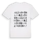 Alzachèna/Arzachena ordlek t-shirt