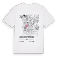 Aristanis/Oristano karta t-shirt