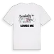 Någon i Assèmini/Assemini älskar mig t-shirt