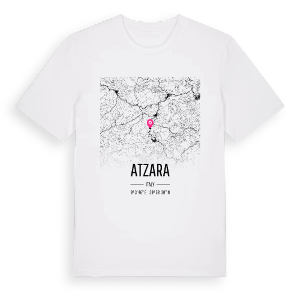 Atzara karta t-shirt – ekologisk bomull t-shirt från Pinshirt