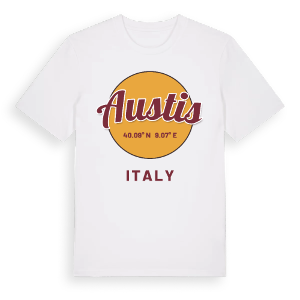 Austis cirkel t-shirt – ekologisk bomull t-shirt från Pinshirt