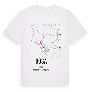 Bosa karta t-shirt – ekologisk bomull t-shirt från Pinshirt