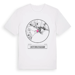 Casteddu/Cagliari t-shirt – ekologisk bomull t-shirt från Pinshirt
