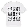Castheddu/Castelsardo ordlek t-shirt