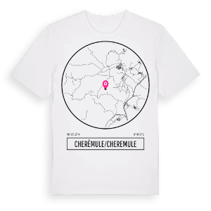 Cherèmule/Cheremule t-shirt – ekologisk bomull t-shirt från Pinshirt