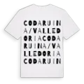 Codaruina/Valledoria ordlek t-shirt