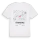Fordongianus karta t-shirt