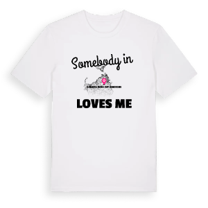 Någon i Gallura Nord-Est Sardegna älskar mig t-shirt – ekologisk bomull t-shirt från Pinshirt