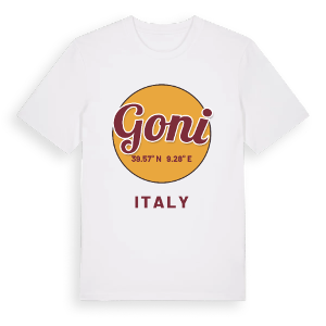 Goni cirkel t-shirt – ekologisk bomull t-shirt från Pinshirt