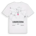 Lunamatrona karta t-shirt
