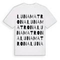 Lunamatrona ordlek t-shirt