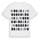Mòguru/Mogoro ordlek t-shirt