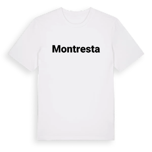 Montresta fetstil t-shirt – ekologisk bomull t-shirt från Pinshirt