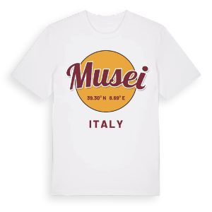 Musei cirkel t-shirt – ekologisk bomull t-shirt från Pinshirt