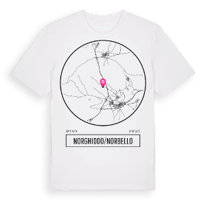 Norghiddo/Norbello t-shirt – ekologisk bomull t-shirt från Pinshirt