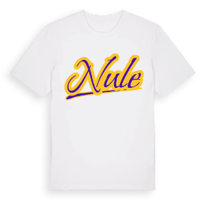 Nule baseball t-shirt – ekologisk bomull t-shirt från Pinshirt