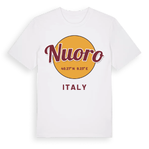 Nuoro cirkel t-shirt – ekologisk bomull t-shirt från Pinshirt