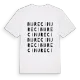 Nureci ordlek t-shirt