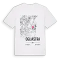 Ogliastra karta t-shirt