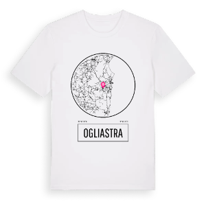 Ogliastra t-shirt – ekologisk bomull t-shirt från Pinshirt